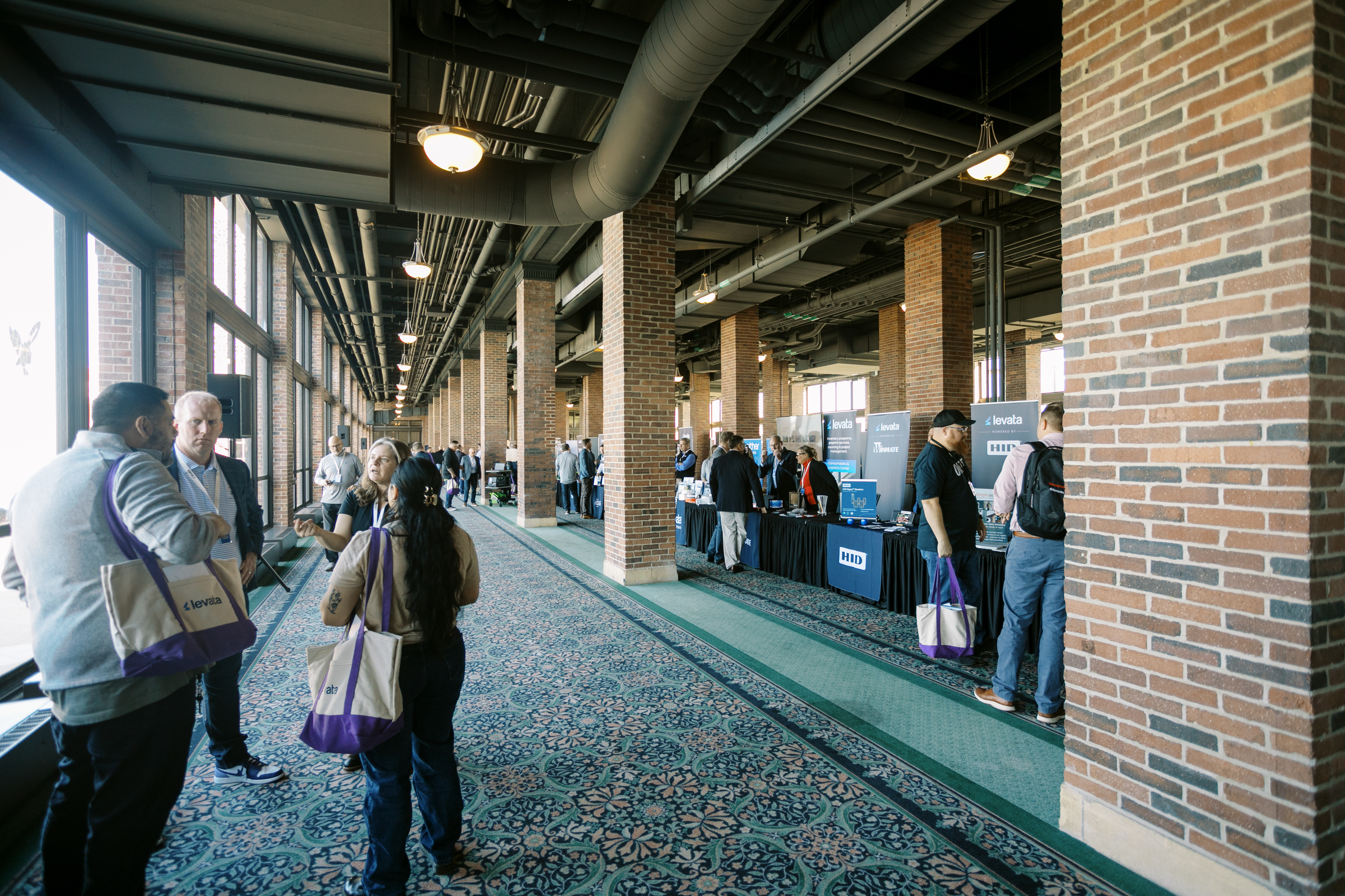 Exhibitors and vendors